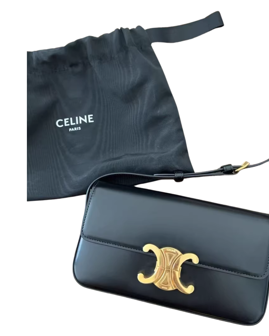 Céline Triomphe Claude Shoulder Bag