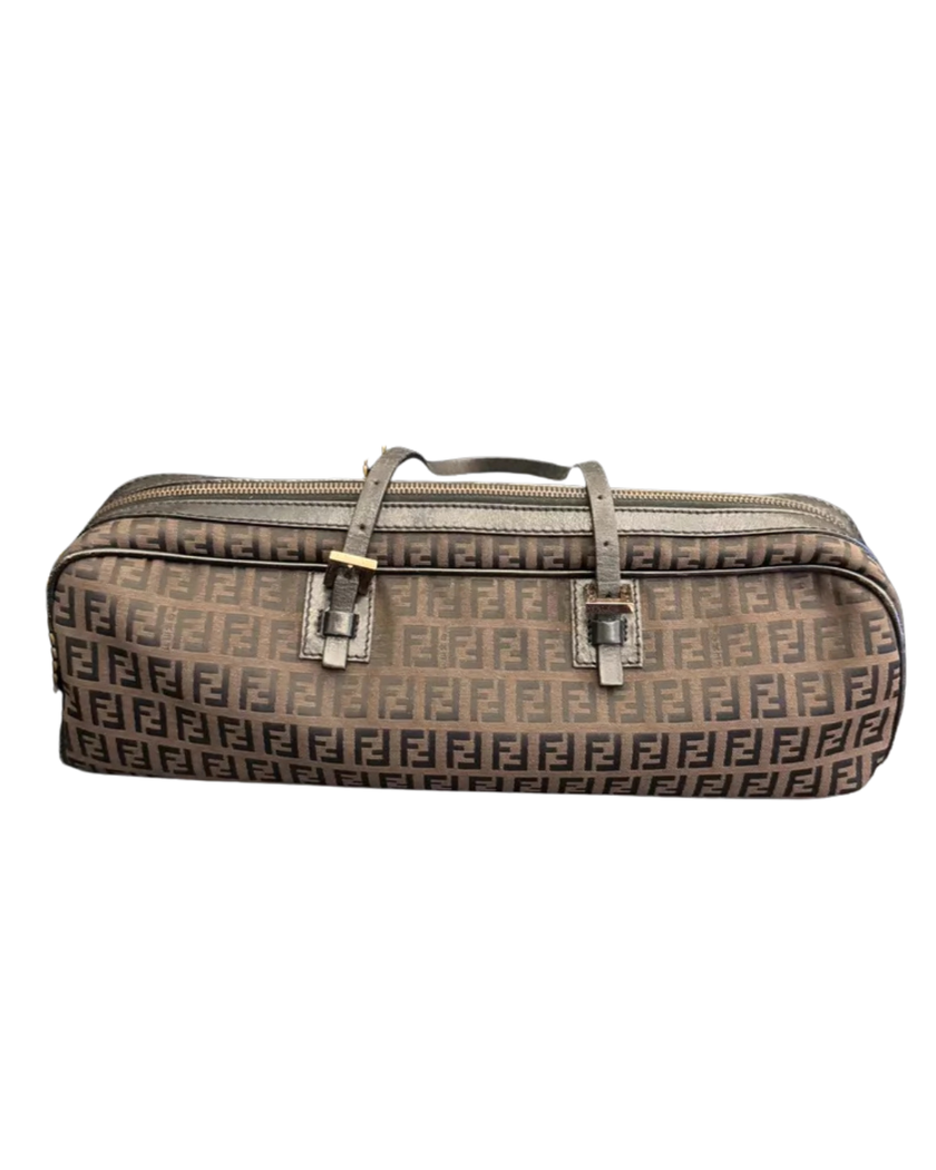 Fendi Zucchino FF Bauletto Vintage