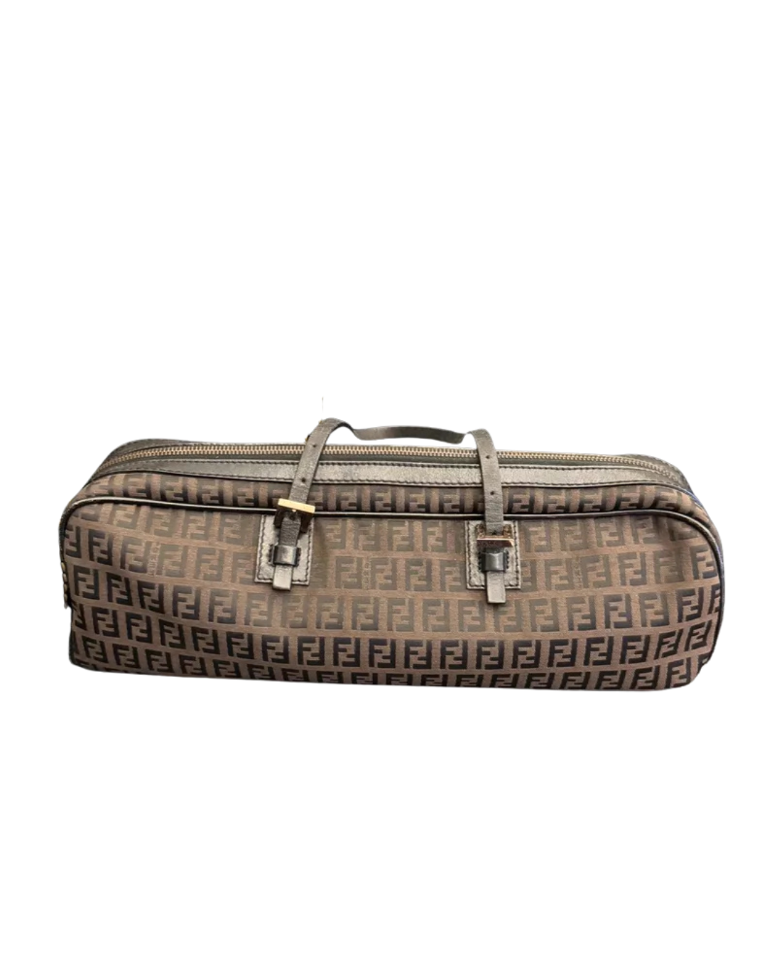 Fendi Zucchino FF Bauletto Vintage