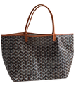 Goyard Saint Louis GM Tote - Black/Tan