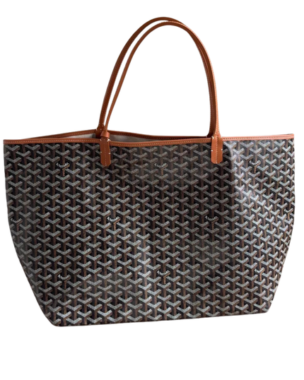 Goyard Saint Louis GM Tote - Black/Tan