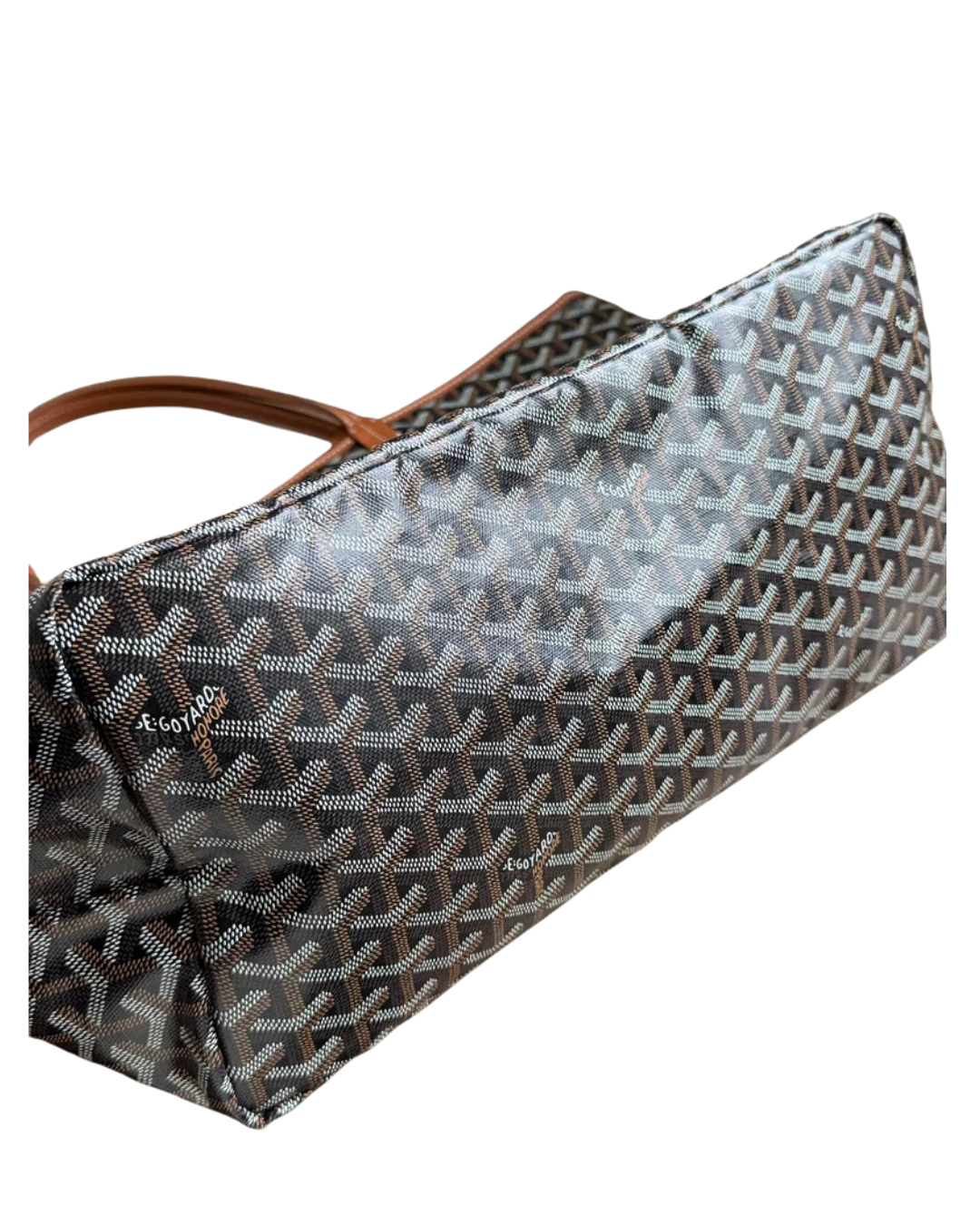 Goyard Saint Louis GM Tote - Black/Tan