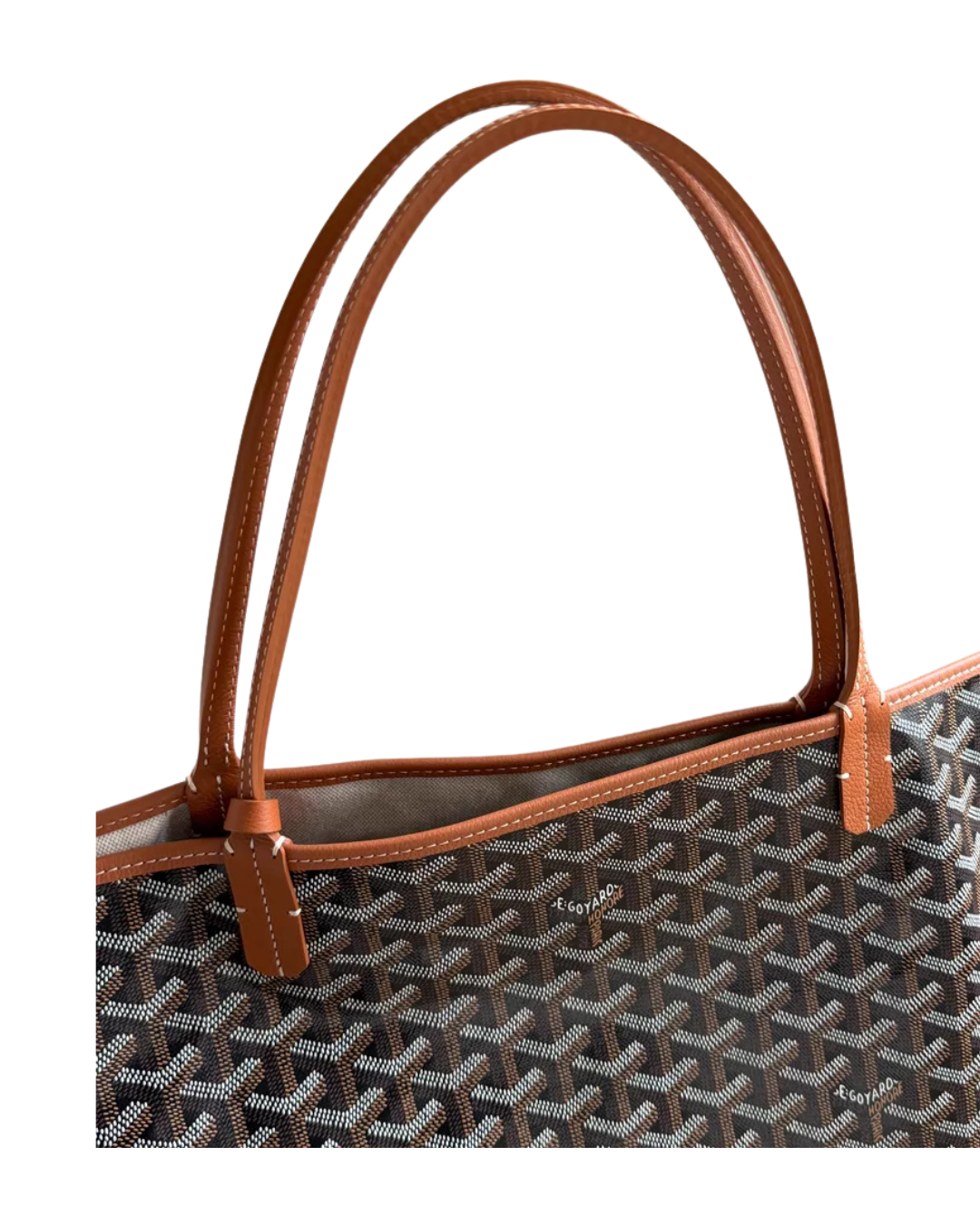 Goyard Saint Louis GM Tote - Black/Tan