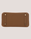 Hermès Birkin 25 — Biscuit Togo Leather, Gold Hardware