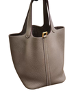 Hermès Etoupe Clemence Picotin Lock 22