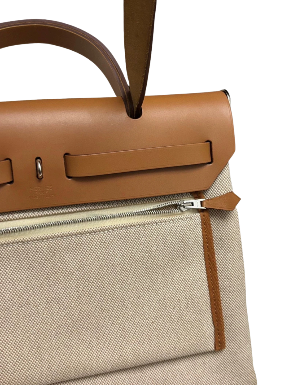 Hermès Herbag Zip 31 “Pegasus” Canvas & Leather Bag