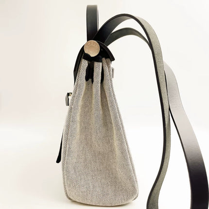 Hermès Herbag Zip 31 “Pegasus” Canvas & Leather Bag