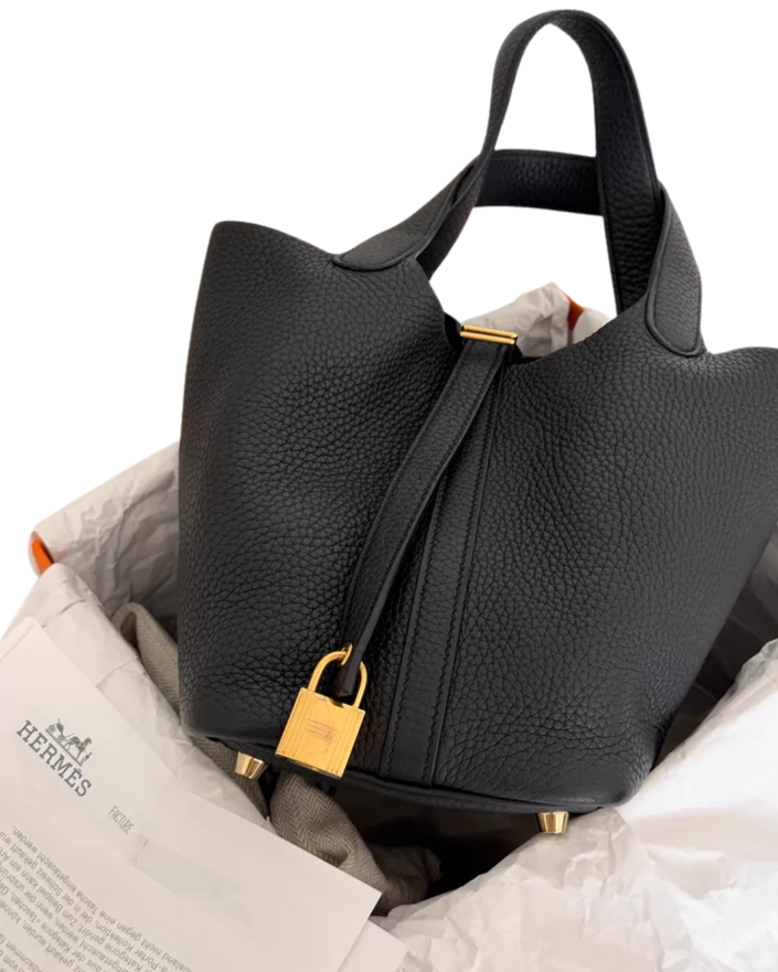 Hermès Clemence Picotin Lock 18