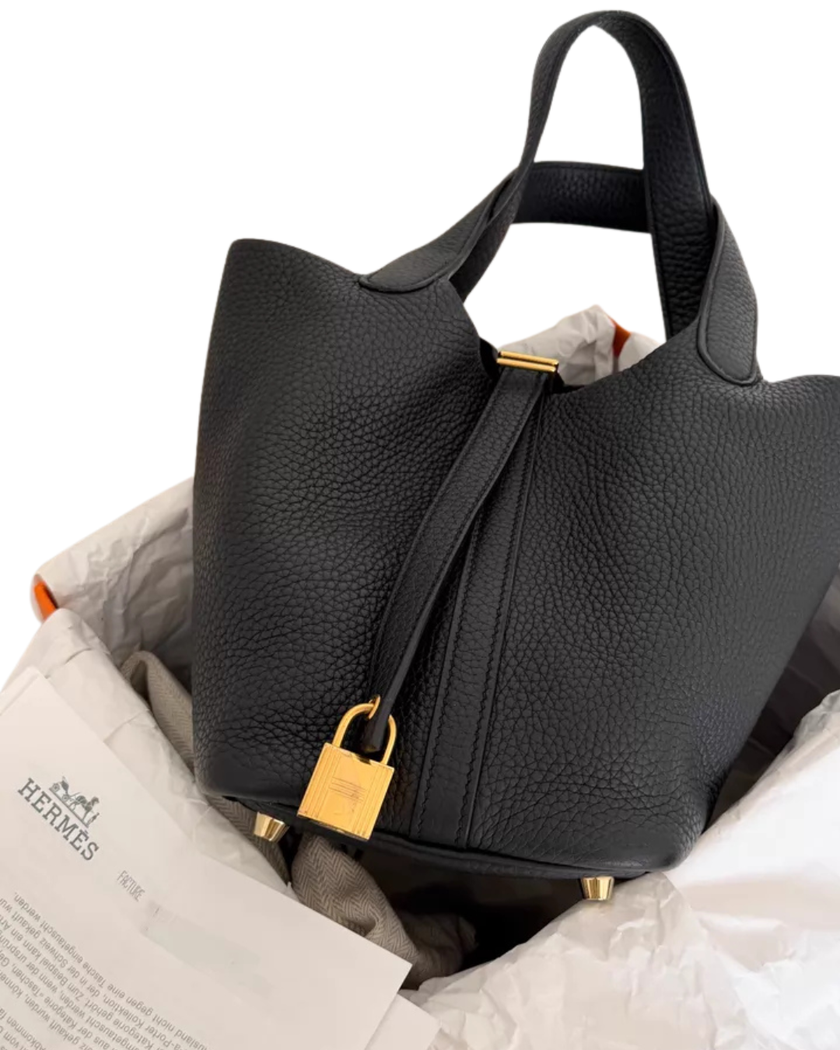 Hermès Clemence Picotin Lock 18