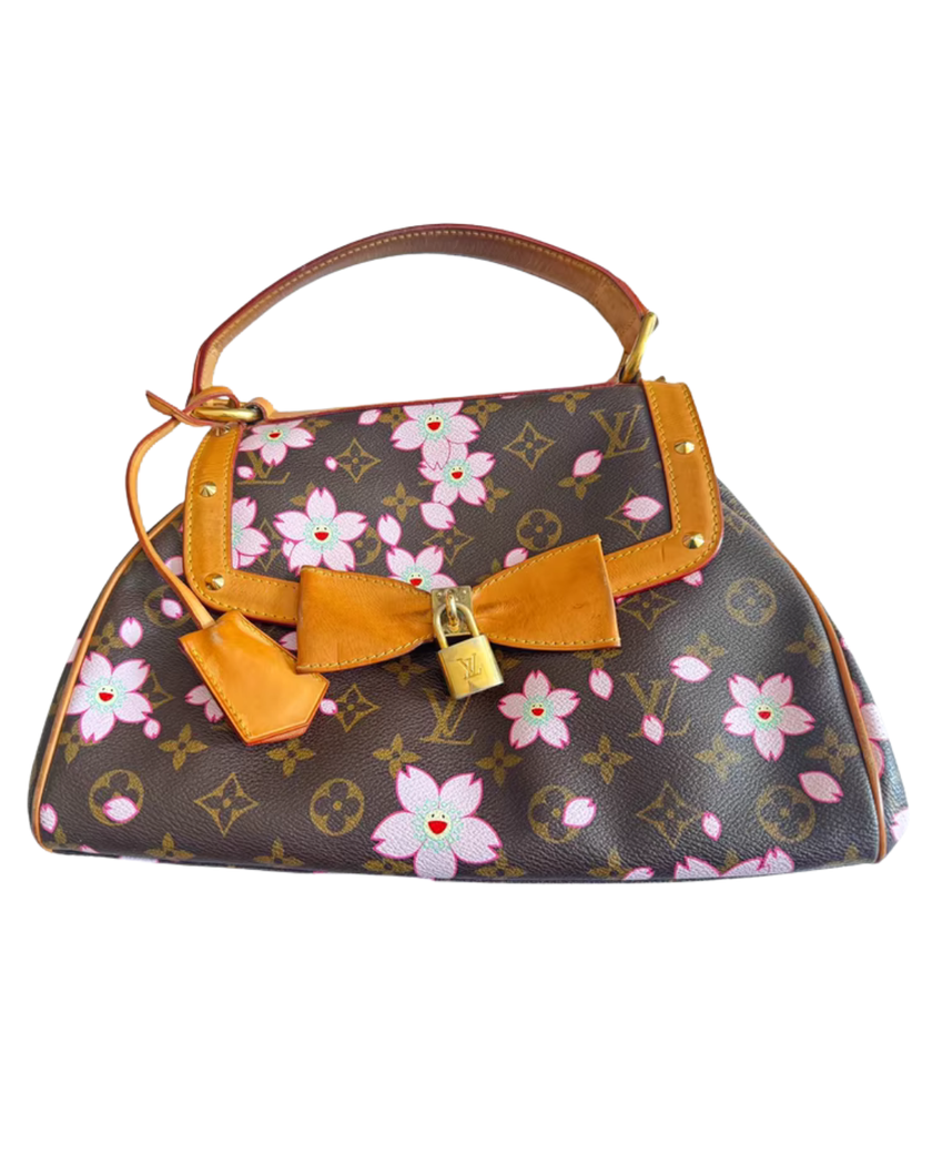 Louis Vuitton x Takashi Murakami Cherry Blossom Bow Handbag