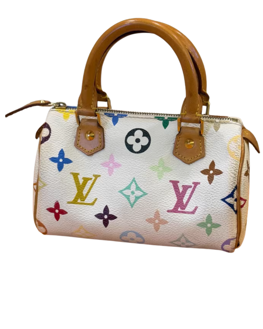 Louis Vuitton x Takashi Murakami Monogram Multicolore Speedy HL
