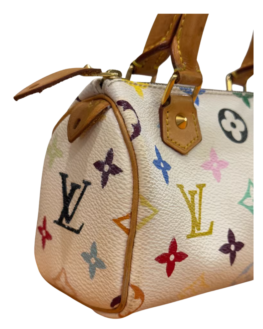 Louis Vuitton x Takashi Murakami Monogram Multicolore Speedy HL
