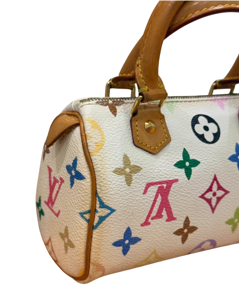Louis Vuitton x Takashi Murakami Monogram Multicolore Speedy HL