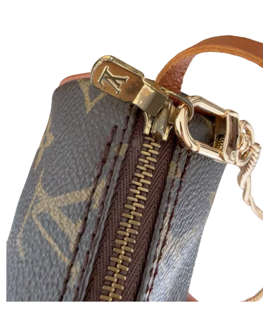 Louis Vuitton Mini Papillon, Monogram Canvas with Chain Detail