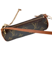 Louis Vuitton Mini Papillon, Monogram Canvas with Chain Detail